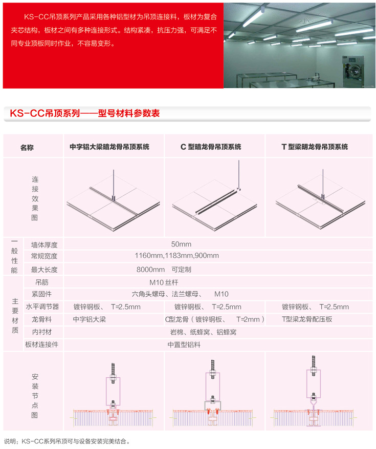 KS-CC吊顶系列